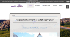 Desktop Screenshot of kraft-reisen.de